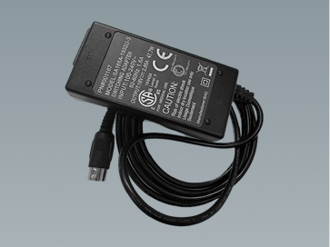 Schwarzes Anschlusskabel mit zwei Steckern